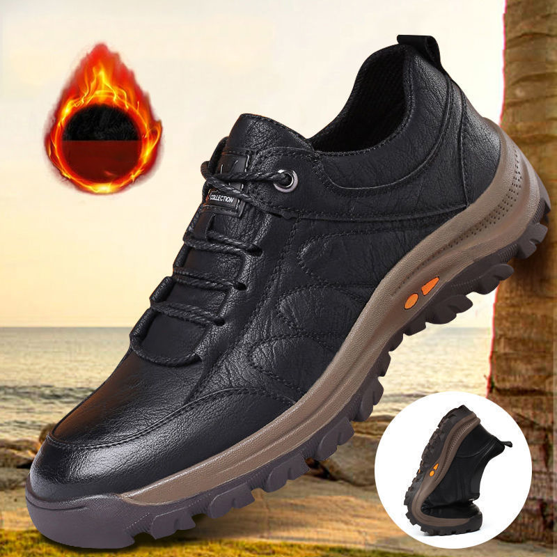 🔥👞Najbolje prodajan model - Novi moški čevlji iz pravega usnja za zgodnjo jesen 2025, vrhunsko udobje