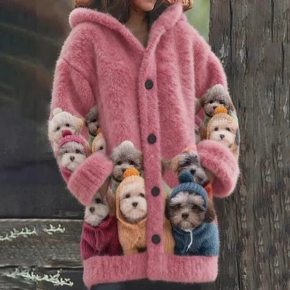 【S-5XL】z nadrukiem zwierząt, idealna na jesień i zimę 🧥✨