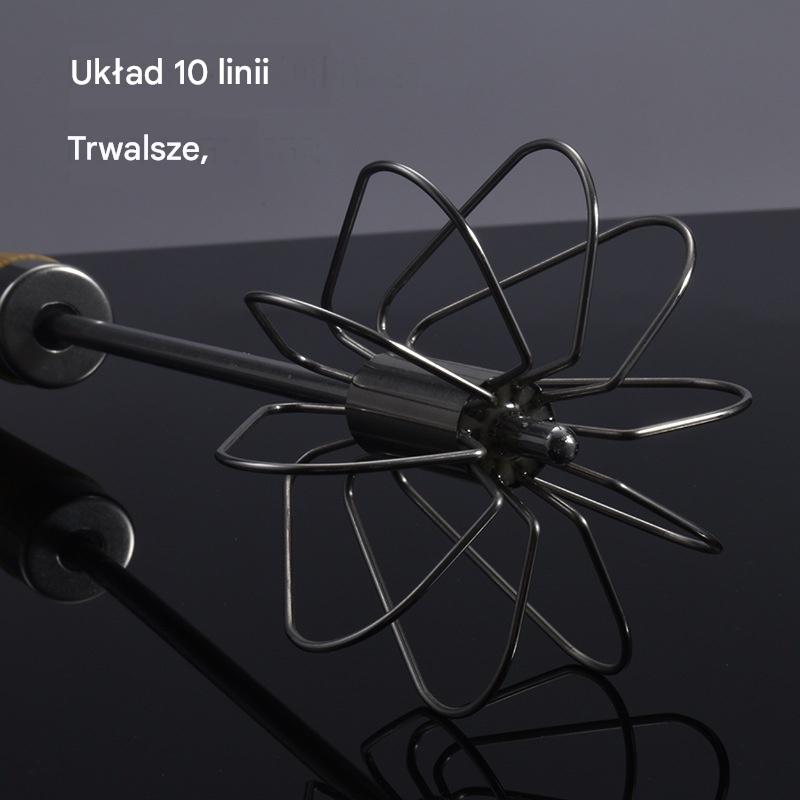🔥Ostatnia oferta specjalna【Kup 1 i otrzymaj 1 gratis】🔥Półautomatyczna/ręczna trzepaczka do jajek