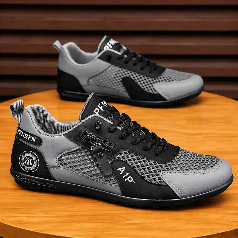 👞🔥【Rozmiary 39-44】Nowe męskie buty sportowe i codzienne - oddychająca siateczka - antypoślizgowa podeszwa