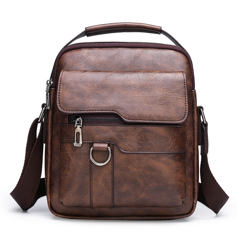 【Compra 1, llévate 1 gratis】👜 Bolso tote casual de cuero para hombre: el segundo artículo a mitad de precio.