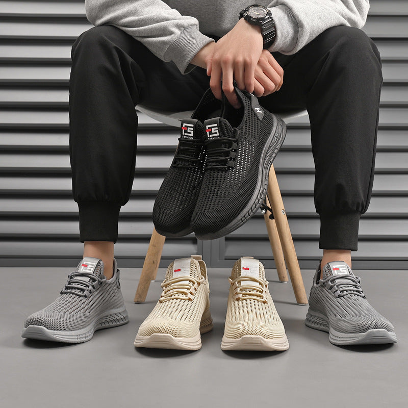 🔥🔥【50% ZNIŻKI】【39-44】👟 Nowy styl Wygodne, przewiewne buty męskie z siateczki – antypoślizgowe, modne i idealne na co dzień