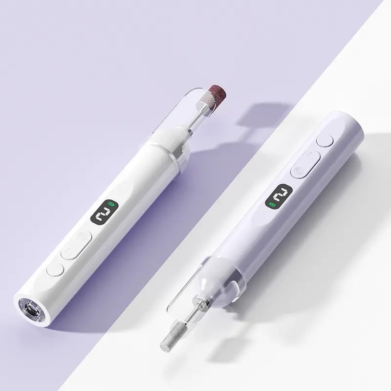 💅Elektryczny pilnik do paznokci 2 w 1 z lampą LED (lampa utwardzająca + 5 głowic polerujących) – kup jeden, a drugi dostaniesz za pół ceny