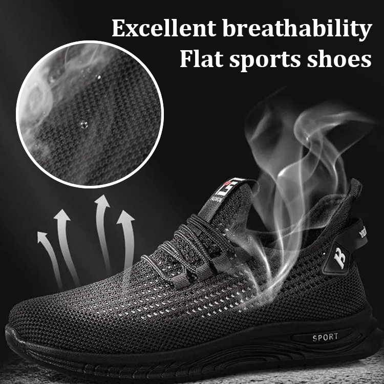 🔥💥👞【Tallas 39-46】Nuevas zapatillas deportivas casuales de malla transpirable antideslizante para hombre (modelo 2026)