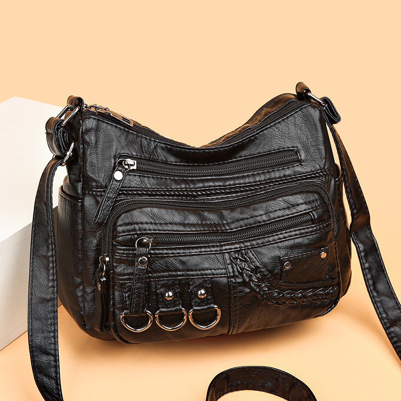 💥【50% zniżka na czas ograniczony】👜2026 nowa torba na ramię / crossbody z miękkiej skóry o dużej pojemności