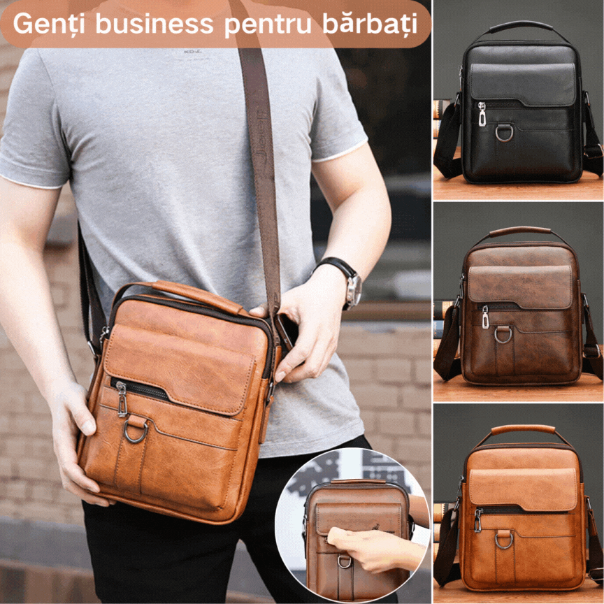【Compra 1, llévate 1 gratis】👜 Bolso tote casual de cuero para hombre: el segundo artículo a mitad de precio.