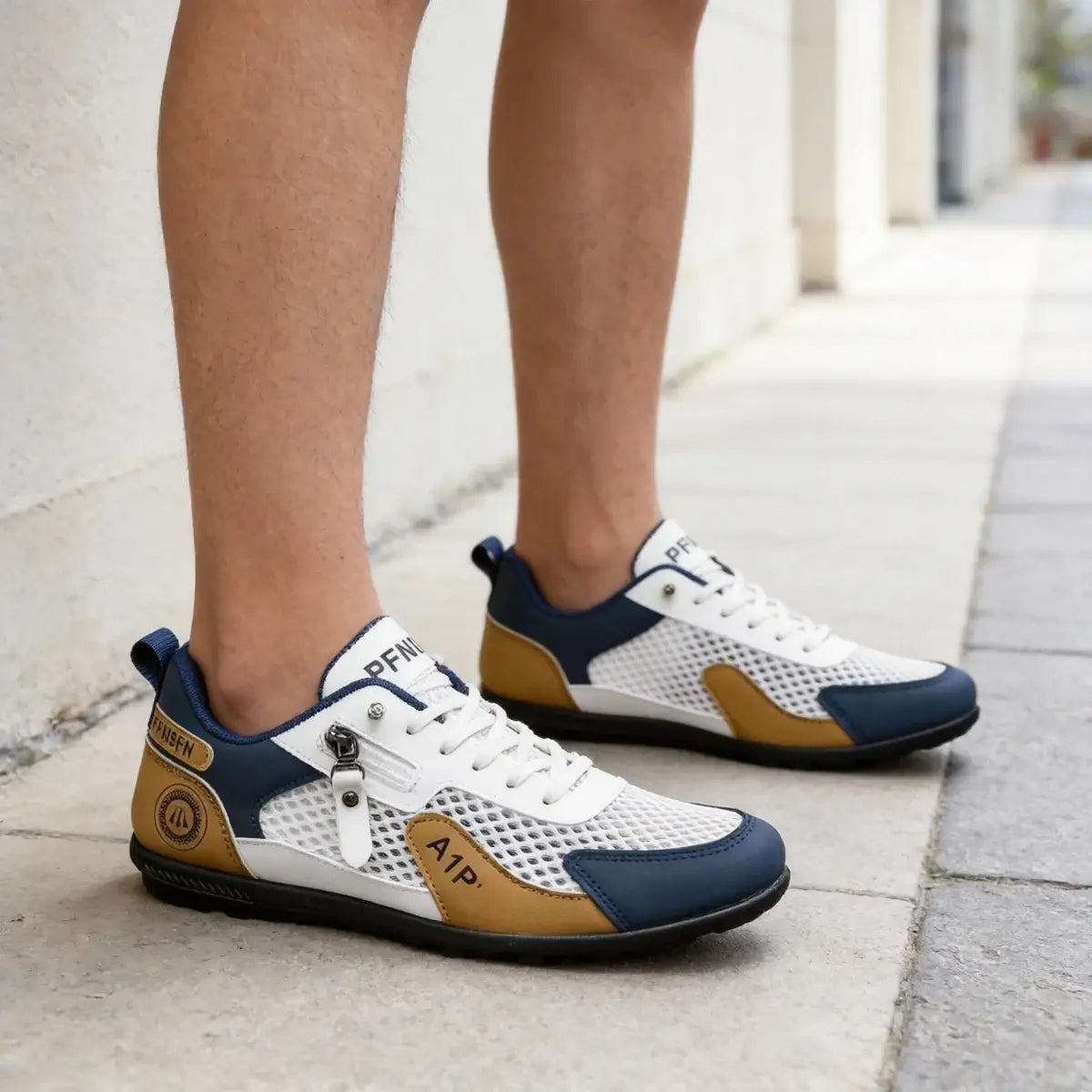 👞🔥【Rozmiary 39-44】Nowe męskie buty sportowe i codzienne - oddychająca siateczka - antypoślizgowa podeszwa
