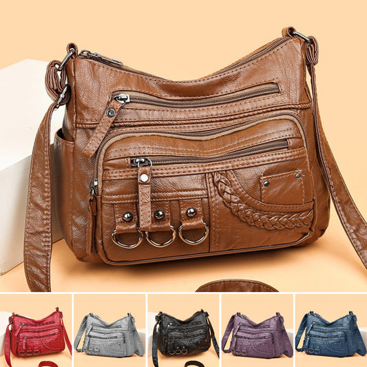 💥【50% zniżka na czas ograniczony】👜2026 nowa torba na ramię / crossbody z miękkiej skóry o dużej pojemności
