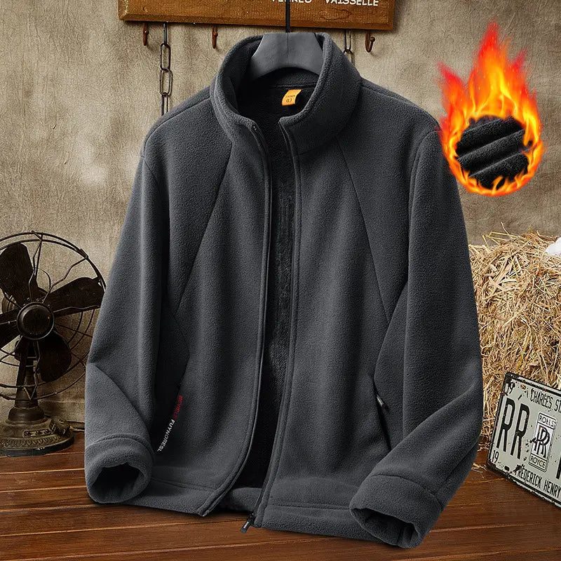 🔥⛄【M-5XL】🎉✨Męska gruba i ciepła wełniana kurtka polarowa na jesień i zimę, stylowa i uniwersalna