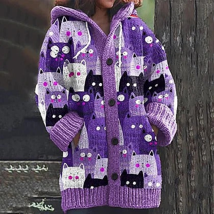 【S-5XL】z nadrukiem zwierząt, idealna na jesień i zimę 🧥✨