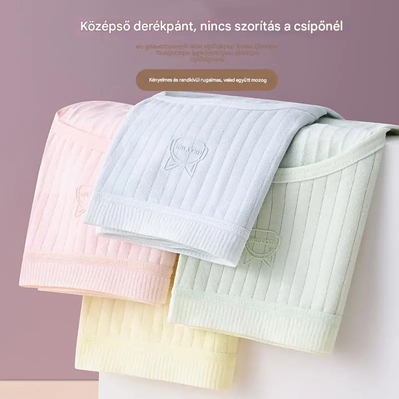 💓(7 db) Utolsó nap 60% kedvezménnyel – Női egyszerű és fejlett antibakteriális fehérnemű magas derékkal, 35-90 kg súlyú nők számára