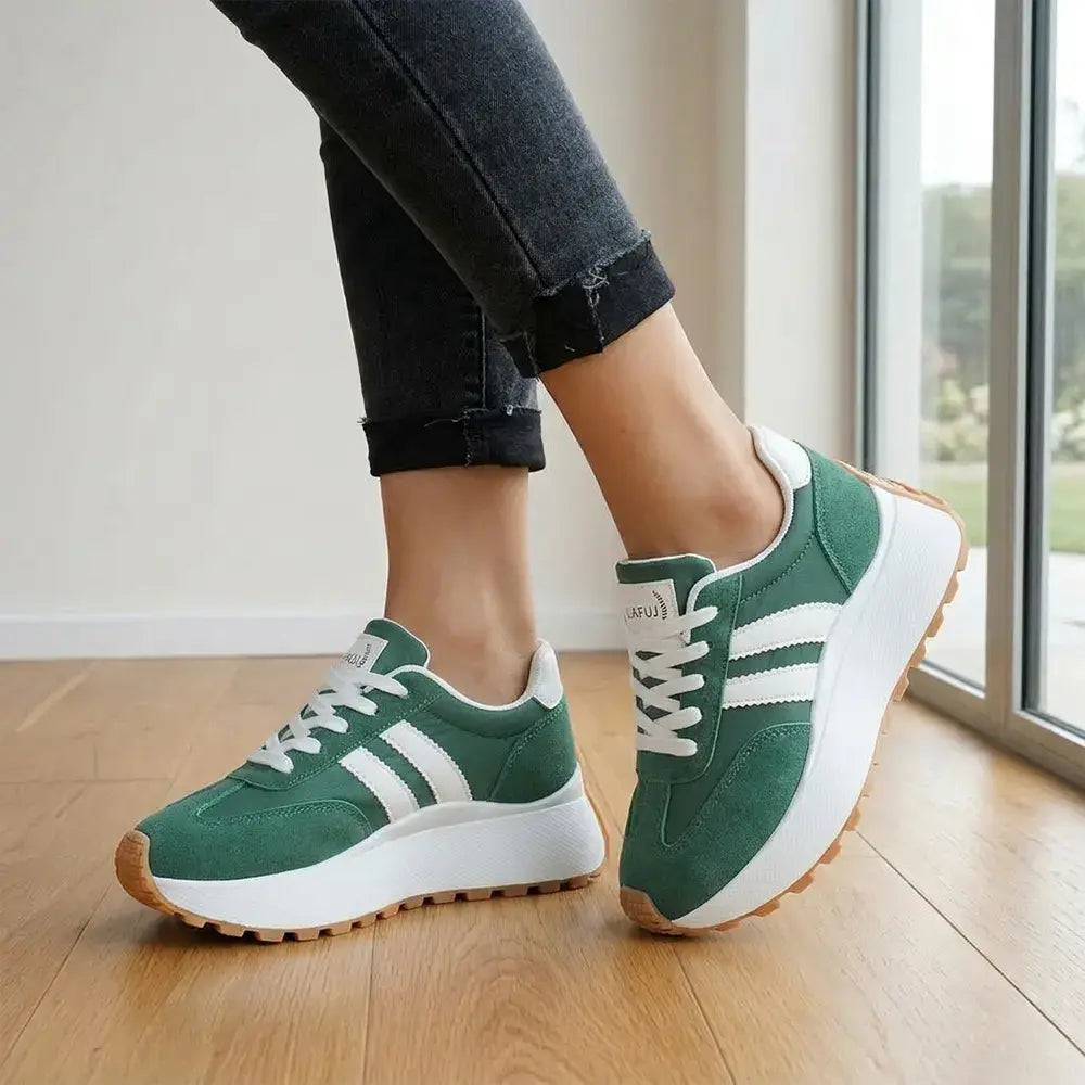 【35-45】👟Buty sportowe na grubej podeszwie z platformą w dużych rozmiarach – buty do chodzenia na co dzień, podnoszące wzrost dla kobiet