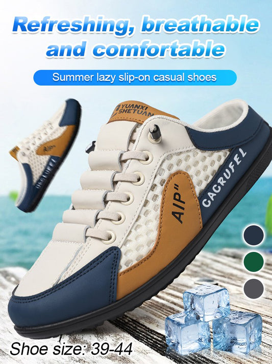 👞🔥【39-44】2025 Nowe męskie sportowe wsuwane i codzienne kapcie