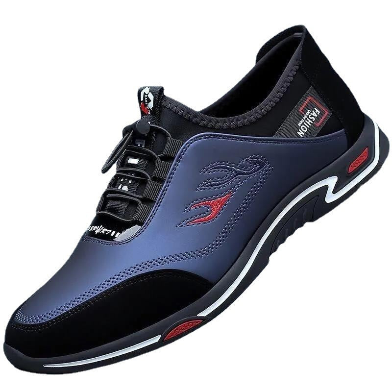 【39-44】Oddychające skórzane buty biznesowe dla mężczyzn , miękka skórzana podeszwa , modne i uniwersalne