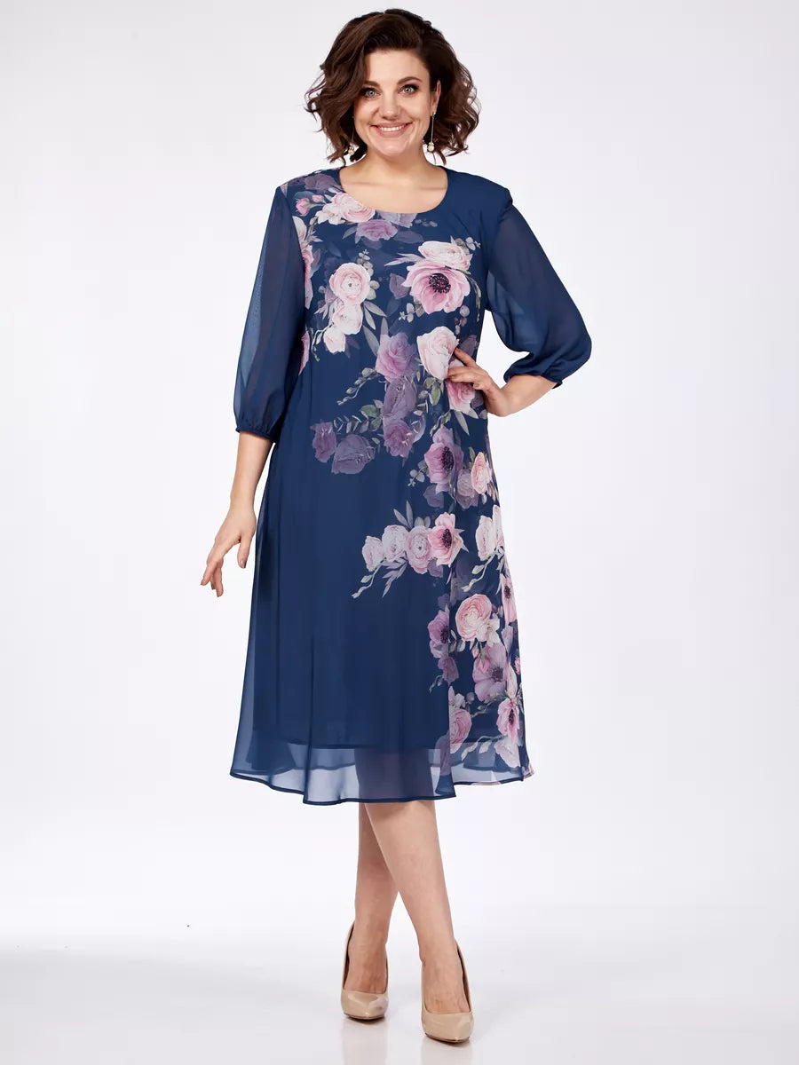 🌸💕【S-5XL】Elegantní šaty s potiskem🌷💃