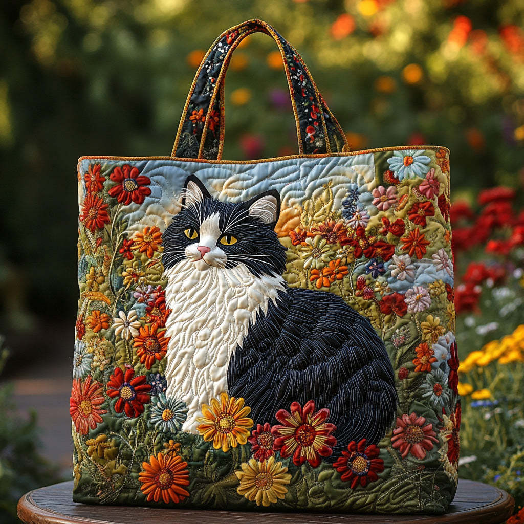 🔥👜Torebka z nadrukiem kwiatowym (43 cm szerokości, 40 cm wysokości)