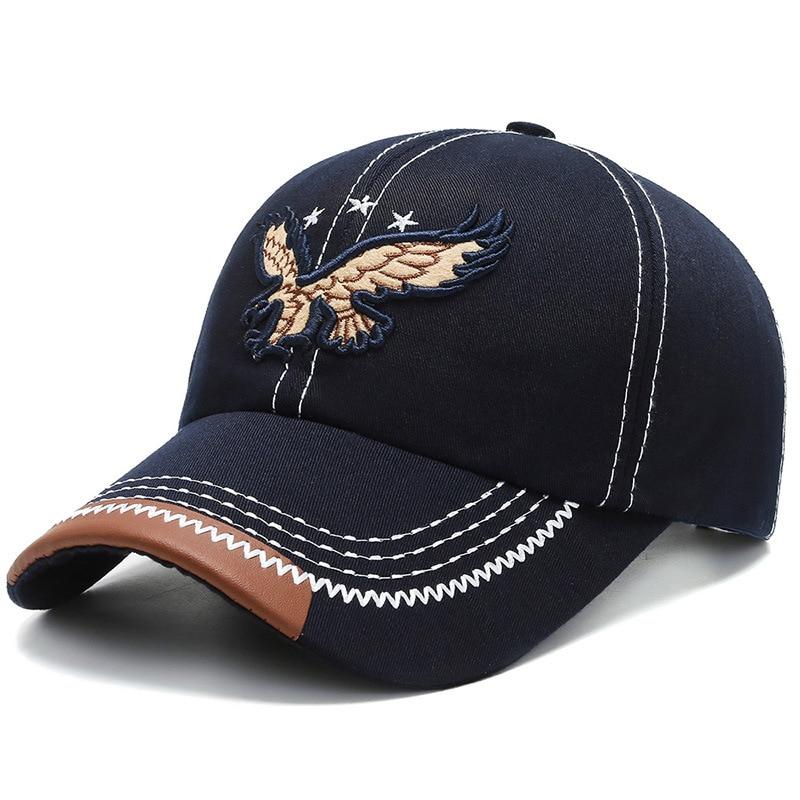 🔥Ostatni dzień - 50% zniżki💙Czapka baseballowa z haftowanym orłem