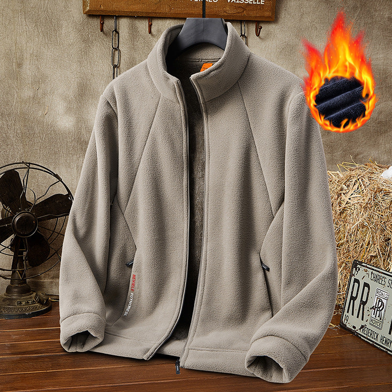 🔥⛄【M-5XL】🎉✨Męska gruba i ciepła wełniana kurtka polarowa na jesień i zimę, stylowa i uniwersalna