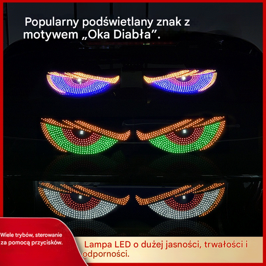 💡🎫 Miękki, cienki i elastyczny wyświetlacz LED do Twojego samochodu z możliwością personalizacji
