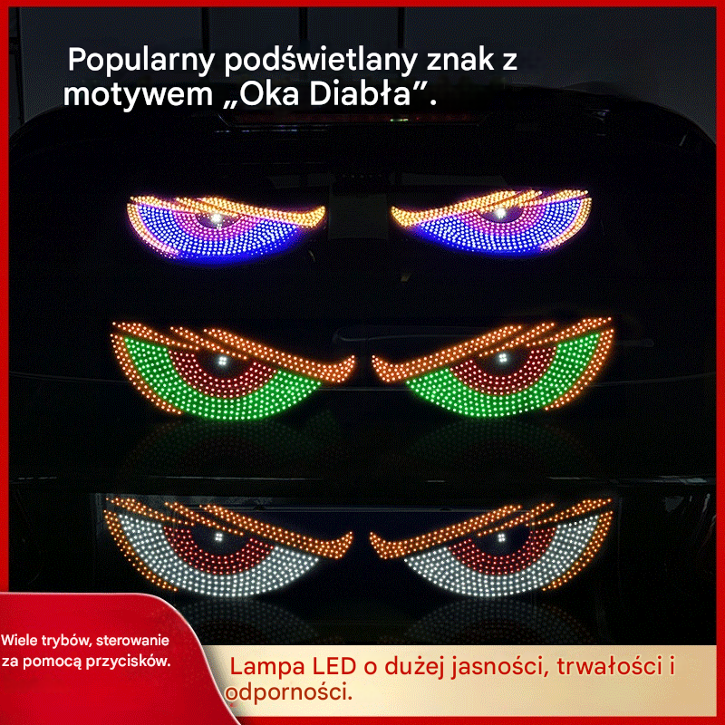 💡🎫 Miękki, cienki i elastyczny wyświetlacz LED do Twojego samochodu z możliwością personalizacji