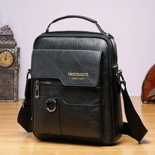 🔥🔥Nuevo bolso de hombro para hombre de cuero Oxford – estilo casual/negocios, gran capacidad