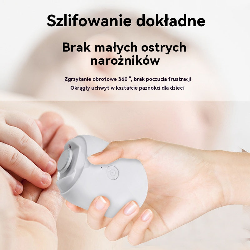 💅 Kup 1 sztukę i otrzymaj 1 za darmo! ✨ Automatyczny pilnik do paznokci do bezpiecznej i delikatnej pielęgnacji paznokci 👶