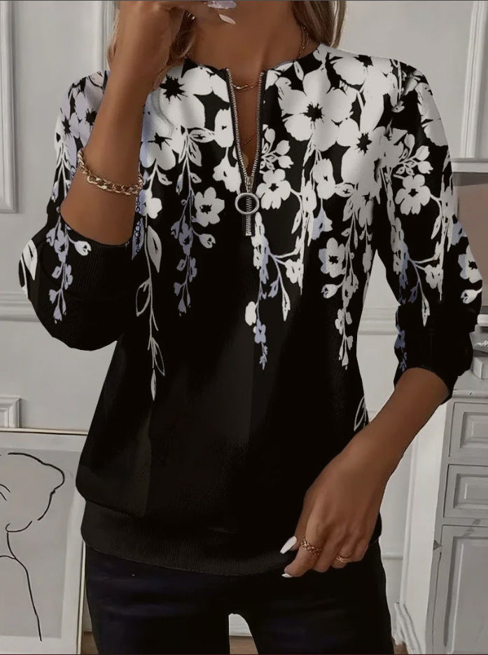 🔥【S-3XL】2026 Bluza z długim rękawem i nadrukiem typu raglan