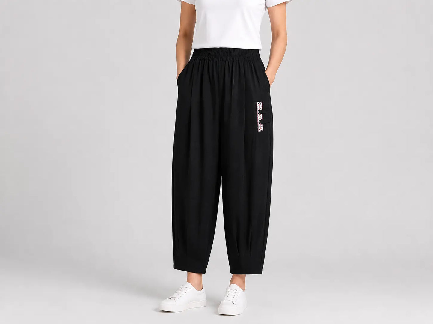 🔥【M-4XL】👖 Lekkie i przewiewne spodnie z bawełny i lnu - Stylowe i swobodne - Kup jedno, a drugie dostaniesz za pół ceny