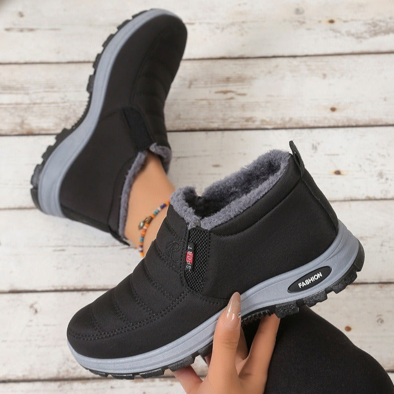 🔥【35-48】Unisex zimowe buty z pluszową podszewką – ciepłe, wygodne i antypoślizgowe na zimną pogodę