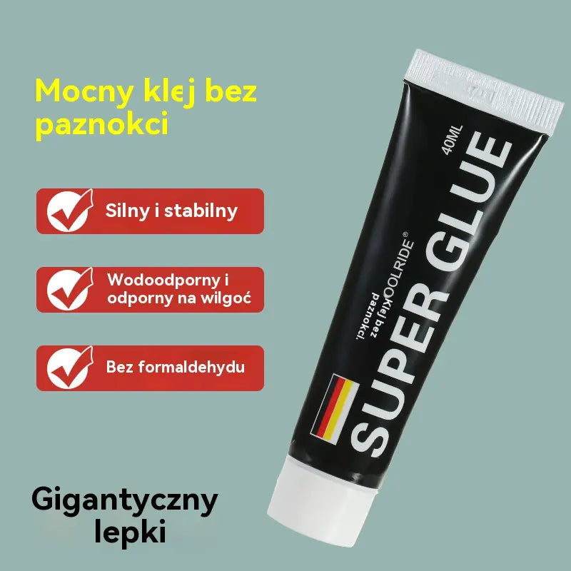 【🔥10 sztuk 99 zł】Łącznie 10 tub, ☔Uniwersalny, wodoodporny klej, nie wymaga wiercenia.