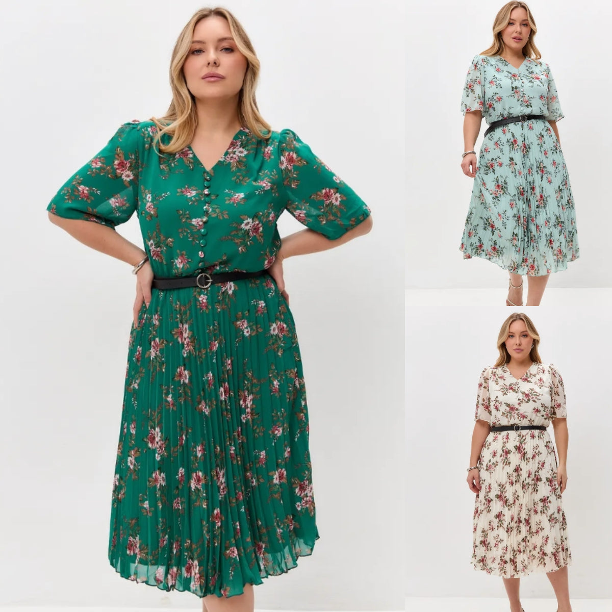 🏆Ograniczony czas 50% zniżki [Nowy produkt, gorąca wyprzedaż] 🌸💥 [S-5XL] Nowa elegancka sukienka w kwiaty