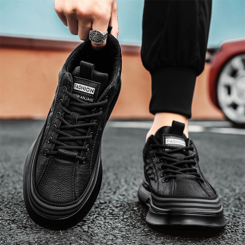 🔥Výprodej 【39-44】👟Módní pánská sportovní obuv, Four Seasons, ležérní boty s tlustou podrážkou