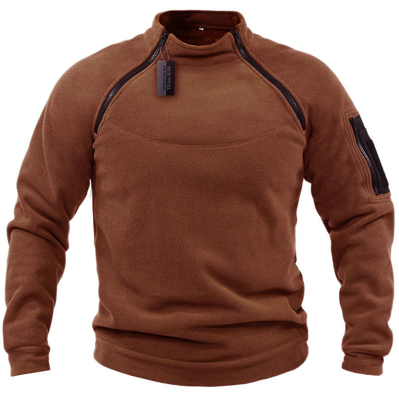 [50% zniżki] [S-4XL] 2025 nowy męski sweter z wełny, jesień, ciepła kurtka puchowa, bluza