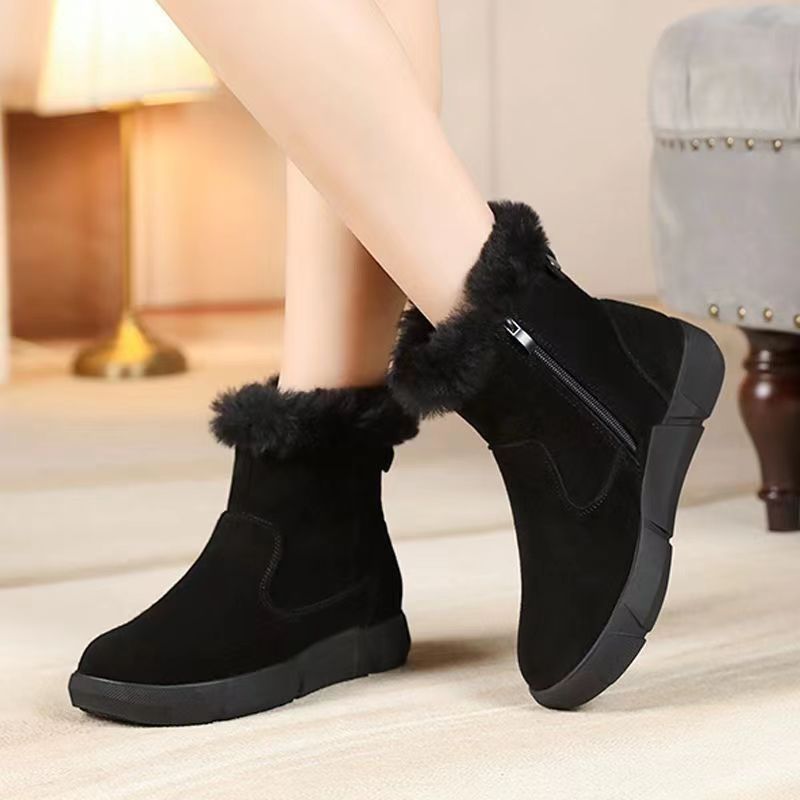 Damskie zimowe, ciepłe, ocieplane buty śnieżne【 35-41】