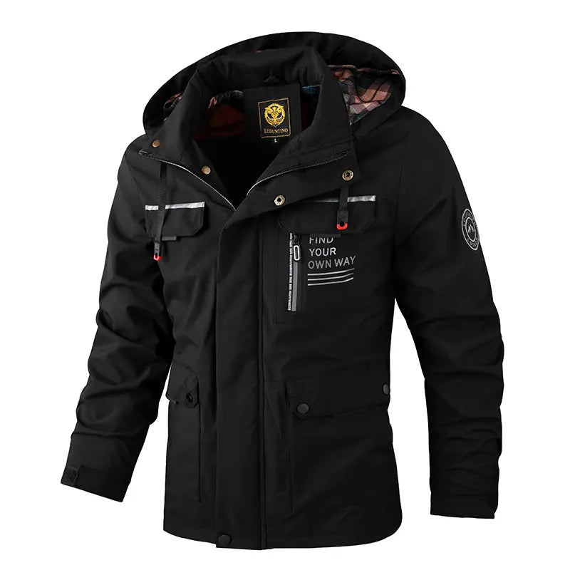 🔥50% zniżki dzisiaj🔥【M-6XL】2026 Nowa męska, gruba, ciepła, wiatroszczelna i wodoodporna kurtka