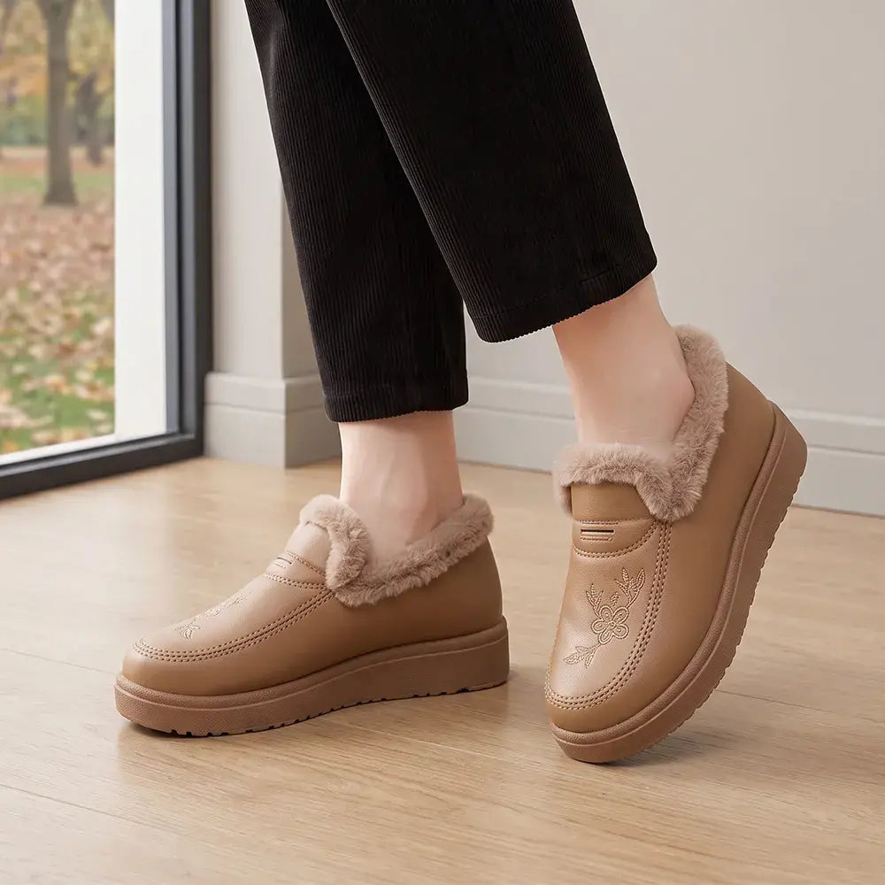 ✨【35-41】2026 Jesienne nowe damskie buty casualowe z miękkiej skóry i bawełny