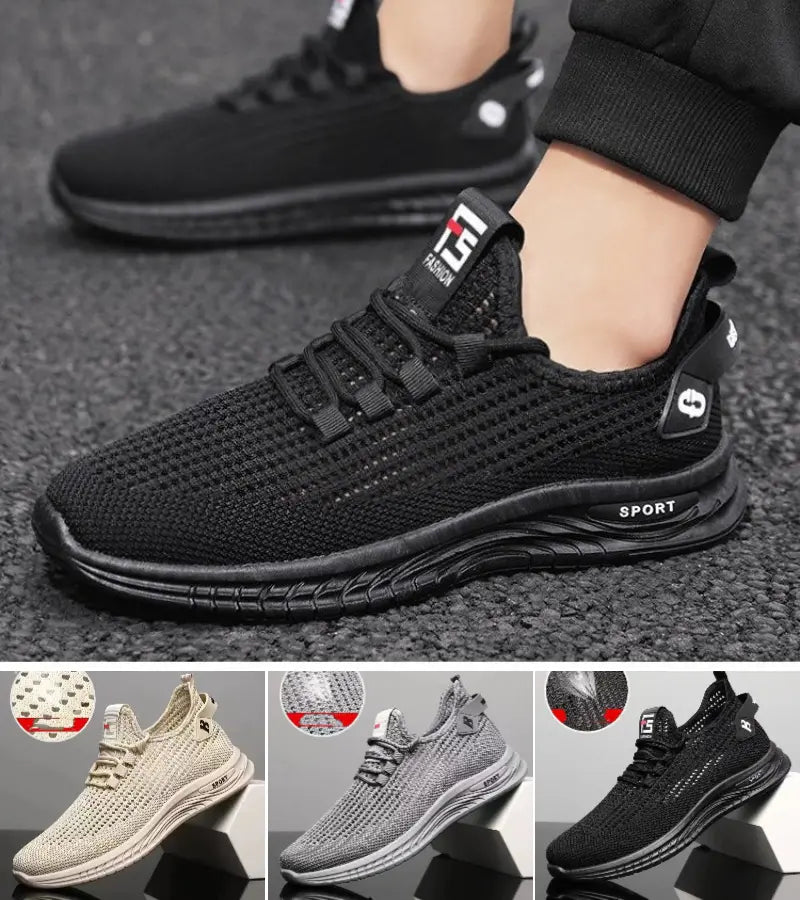 🔥💥👞【Tallas 39-46】Nuevas zapatillas deportivas casuales de malla transpirable antideslizante para hombre (modelo 2026)