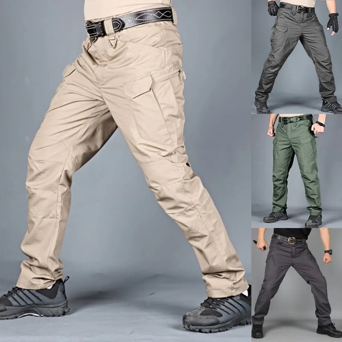 🔥【S–5XL】Pánské cargo kalhoty ve vojenském stylu · Odolné a pohodlné, s více kapsami
