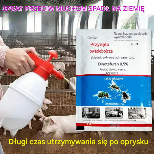 【10 opakowań】🦟 Specjalnie zaprojektowane do zwalczania komarów i much w gospodarstwach rolnych. Jedno opakowanie zabija pchły, koniki polne, karaluchy, muchy i komary!