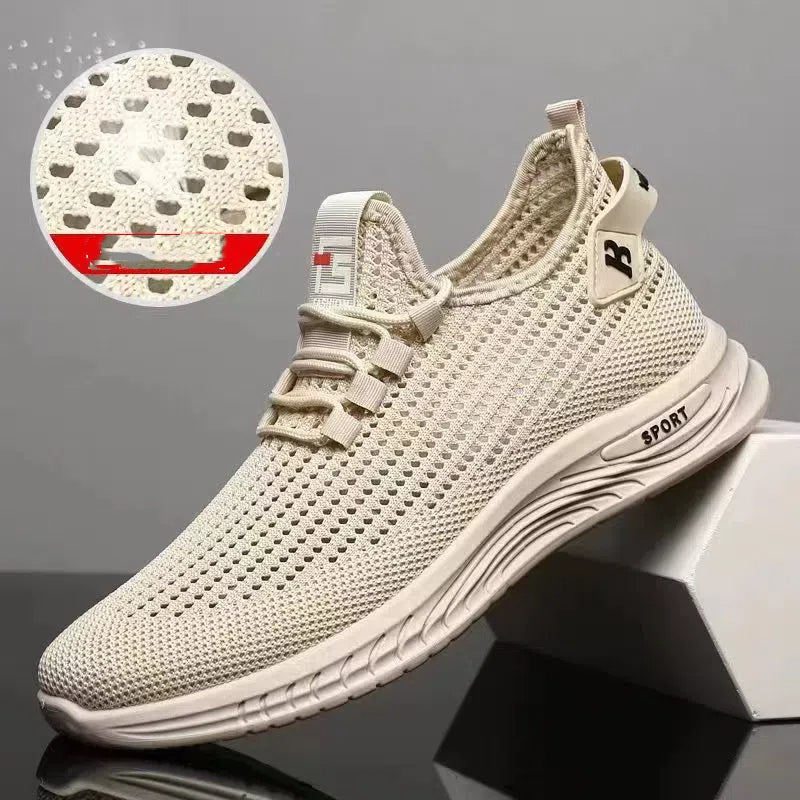 🔥💥👞【Tallas 39-46】Nuevas zapatillas deportivas casuales de malla transpirable antideslizante para hombre (modelo 2026)