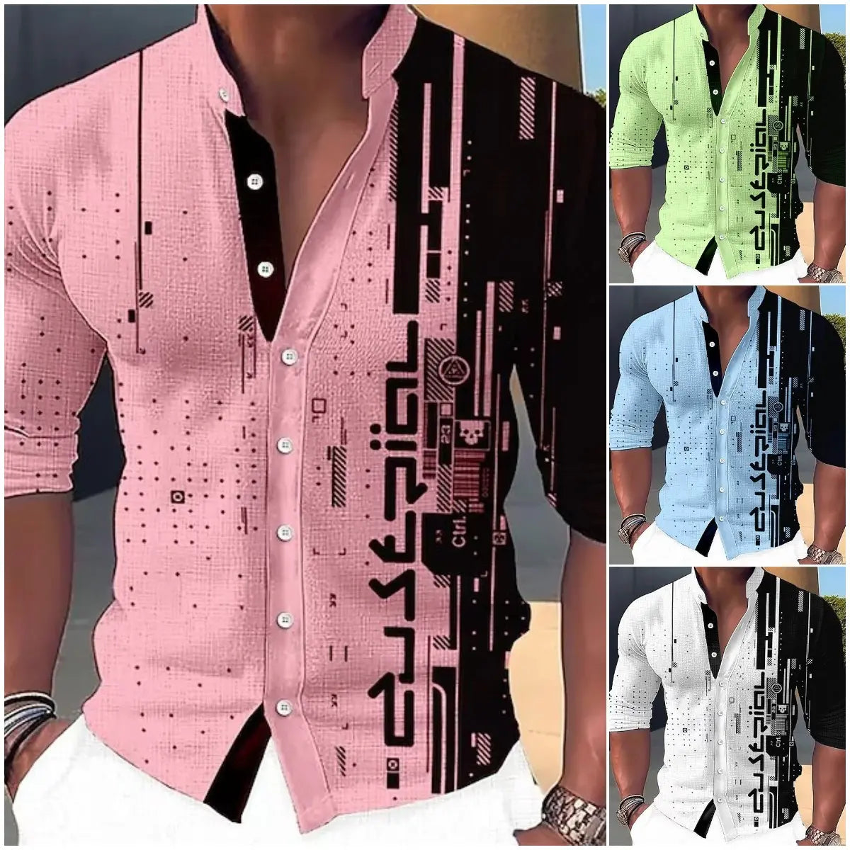 🔥【S-6XL】👔2026 Koszula męska z czystej bawełny