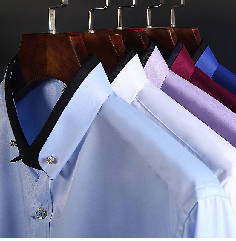 【S-4XL】👕2025 nowa, oddychająca męska koszula biznesowa na co dzień