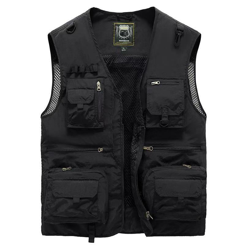 💥【80% OFF】【S-6XL】Vícekapsová vesta pro letní outdoorové pracovní oblečení