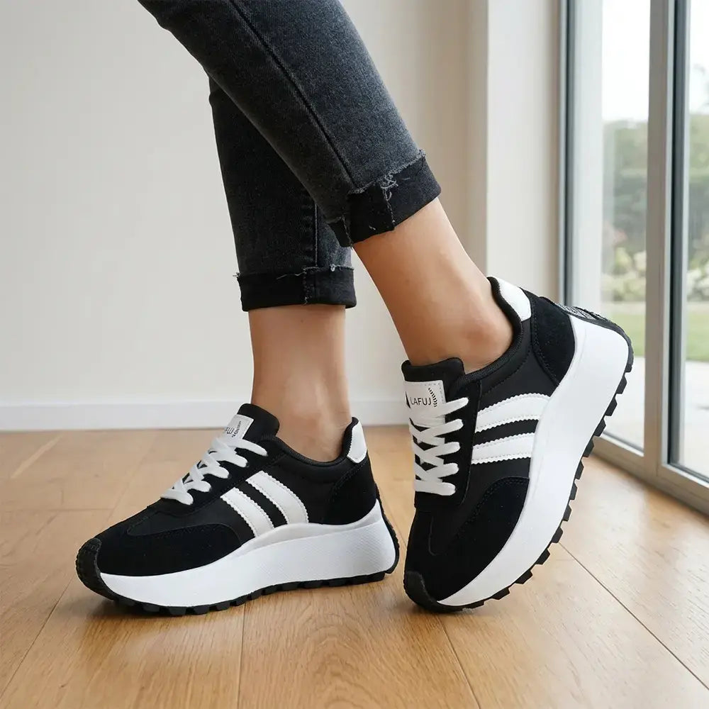 【35-45】👟Buty sportowe na grubej podeszwie z platformą w dużych rozmiarach – buty do chodzenia na co dzień, podnoszące wzrost dla kobiet