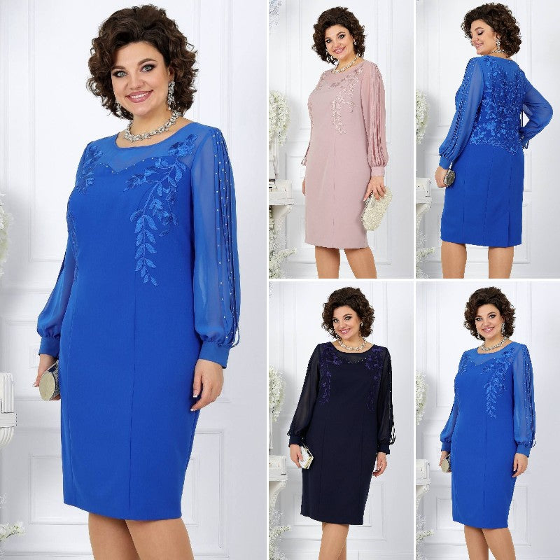 [Ostatni dzień - 50% zniżki] 😍 [S-5XL] Nowa elegancka i wygodna sukienka - sukienka dla osób w średnim i starszym wieku