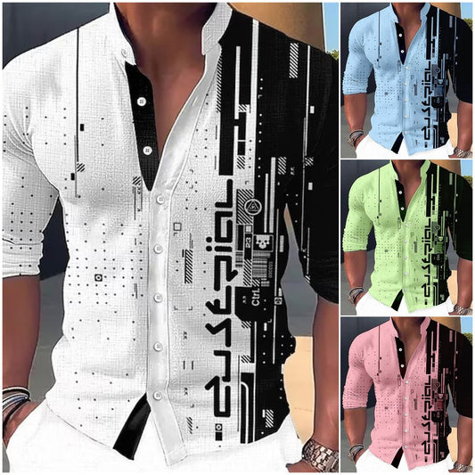 🔥【S-6XL】👔2025 Koszula męska z czystej bawełny