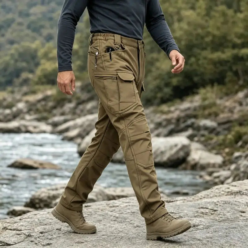 ⌛ ¡ÚLTIMO DÍA DE LA OFERTA: 50% DE DESCUENTO! 🔥 Pantalones tácticos militares para hombre con diseño cortavientos y aislamiento térmico.