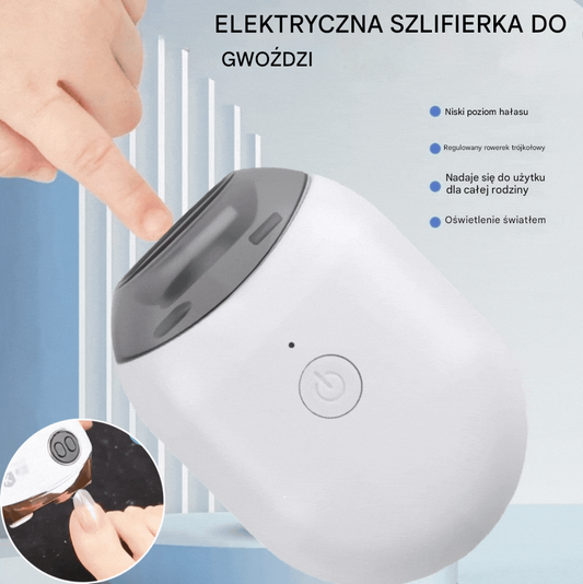 💅 Kup 1 sztukę i otrzymaj 1 za darmo! ✨ Automatyczny pilnik do paznokci do bezpiecznej i delikatnej pielęgnacji paznokci 👶