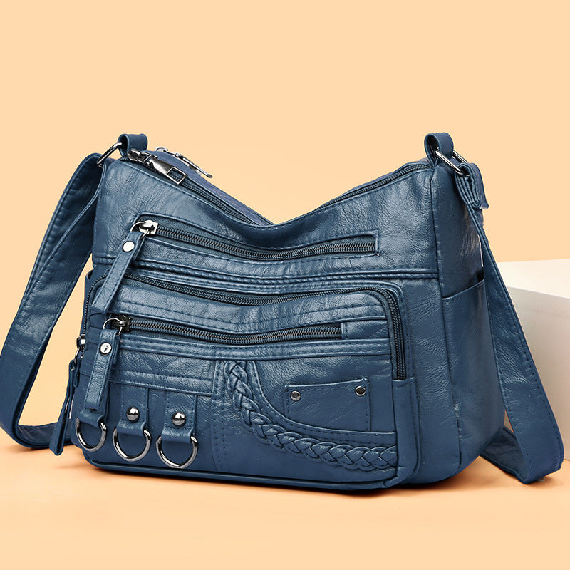 💥【50% zniżka na czas ograniczony】👜2026 nowa torba na ramię / crossbody z miękkiej skóry o dużej pojemności