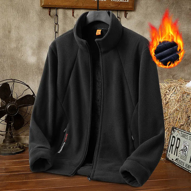 🔥⛄【M-5XL】🎉✨Męska gruba i ciepła wełniana kurtka polarowa na jesień i zimę, stylowa i uniwersalna